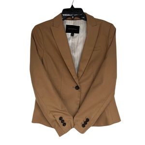 Banana Republic Soft Brushed, Light Toffee Blazer: Size 00P